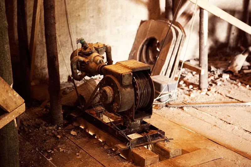 Брамная башня - подъемник