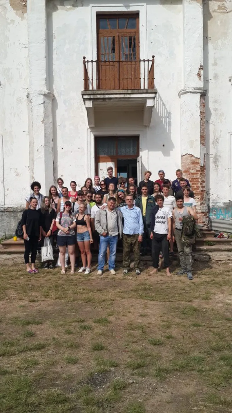 Первый лагерь волонтеров