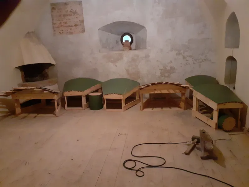 Шаблоны бойниц на третью башню