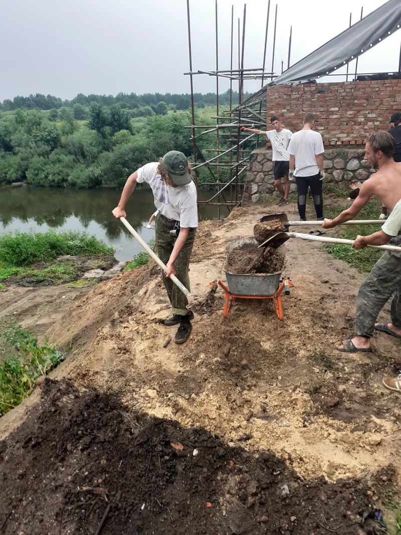 Подсыпка валов июль-август 2021