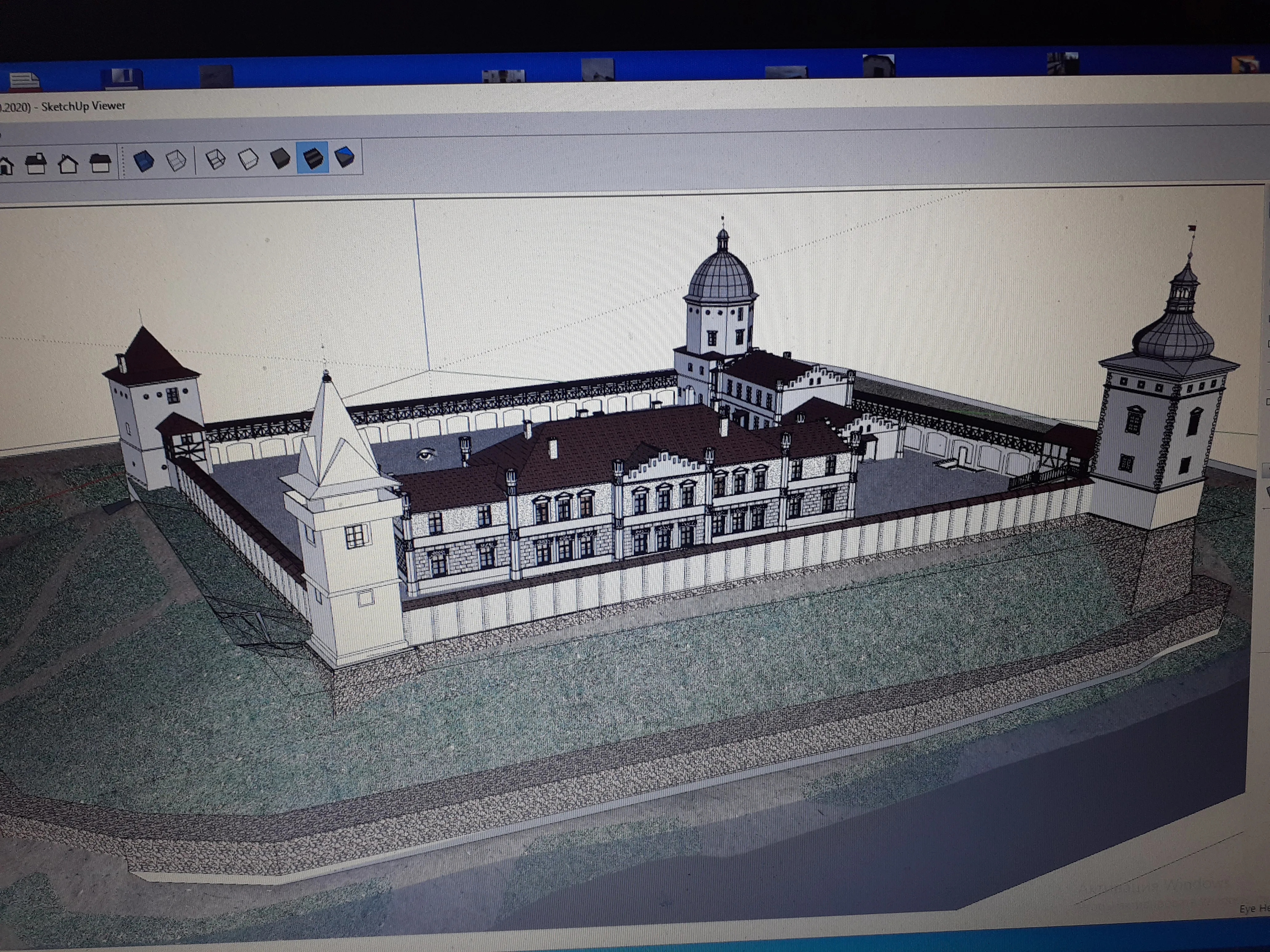 З пабудоў 16-17 ст. нехапае будаўнічага праекта 4 вежы