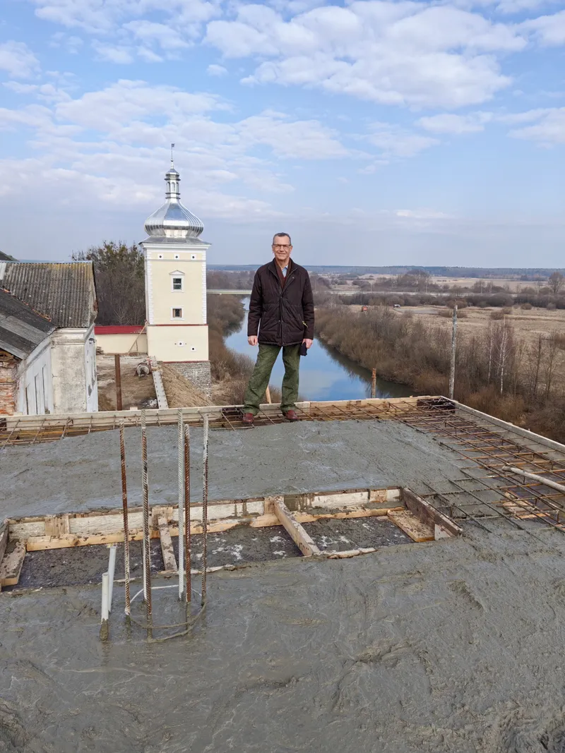 Плита галереи 3-го этажа